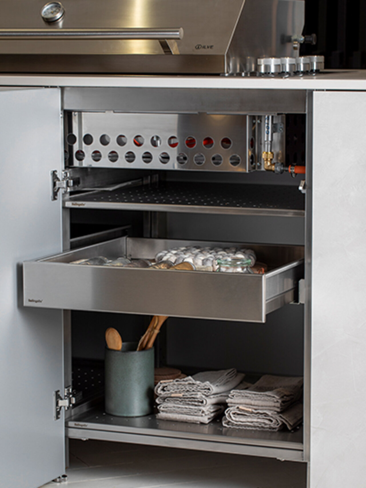 inredning och tillbehör till uteköket