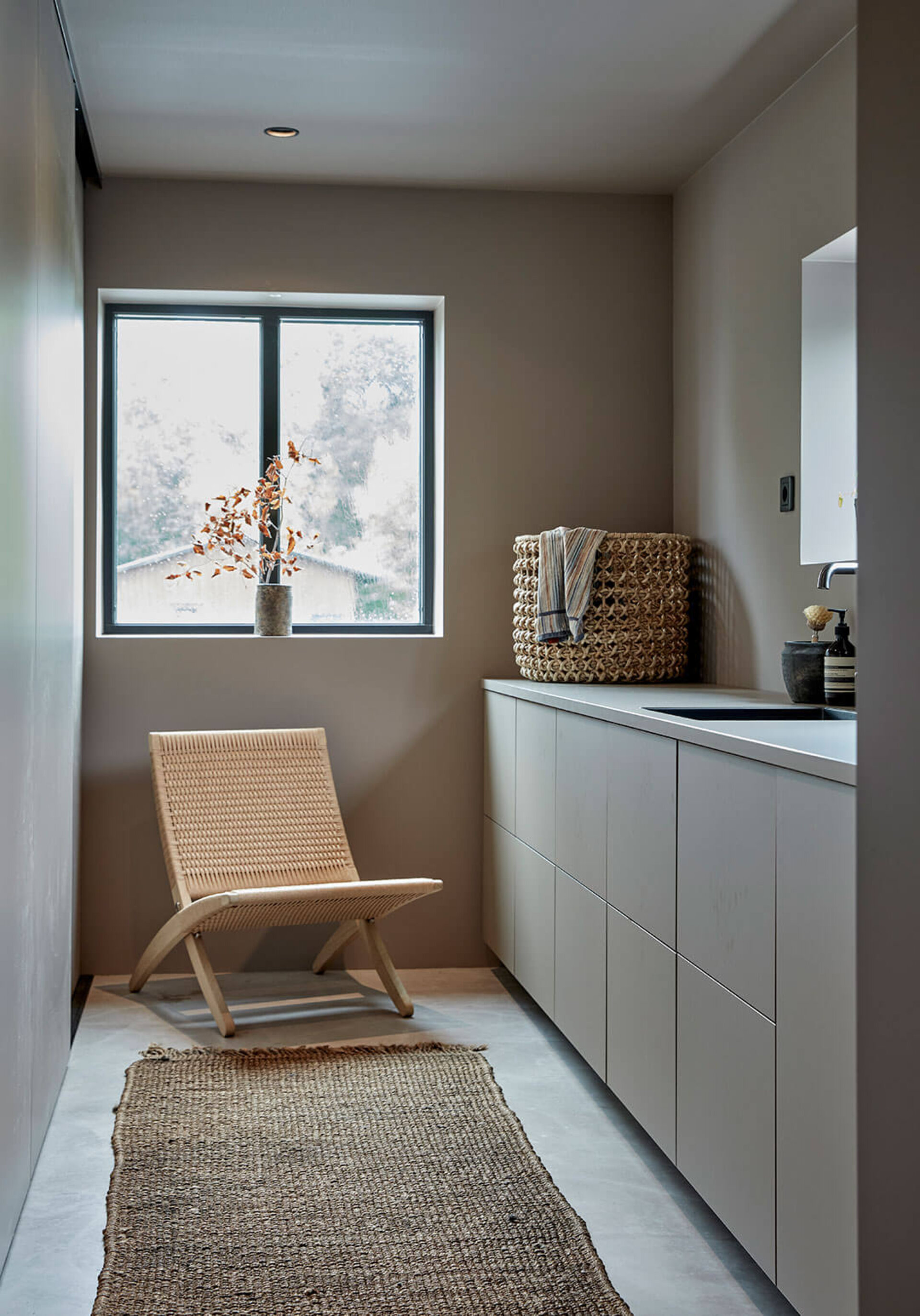 Inspiration tvättstuga stengrå 