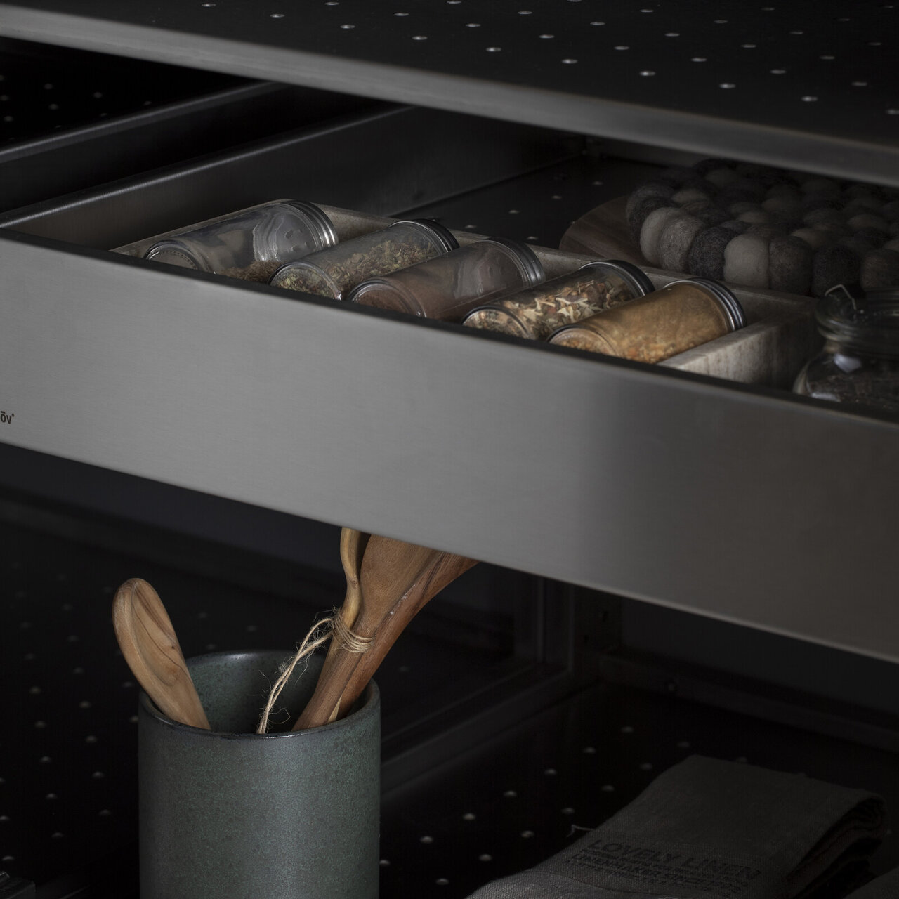 Utekök inredning låda Utekök inredning låda