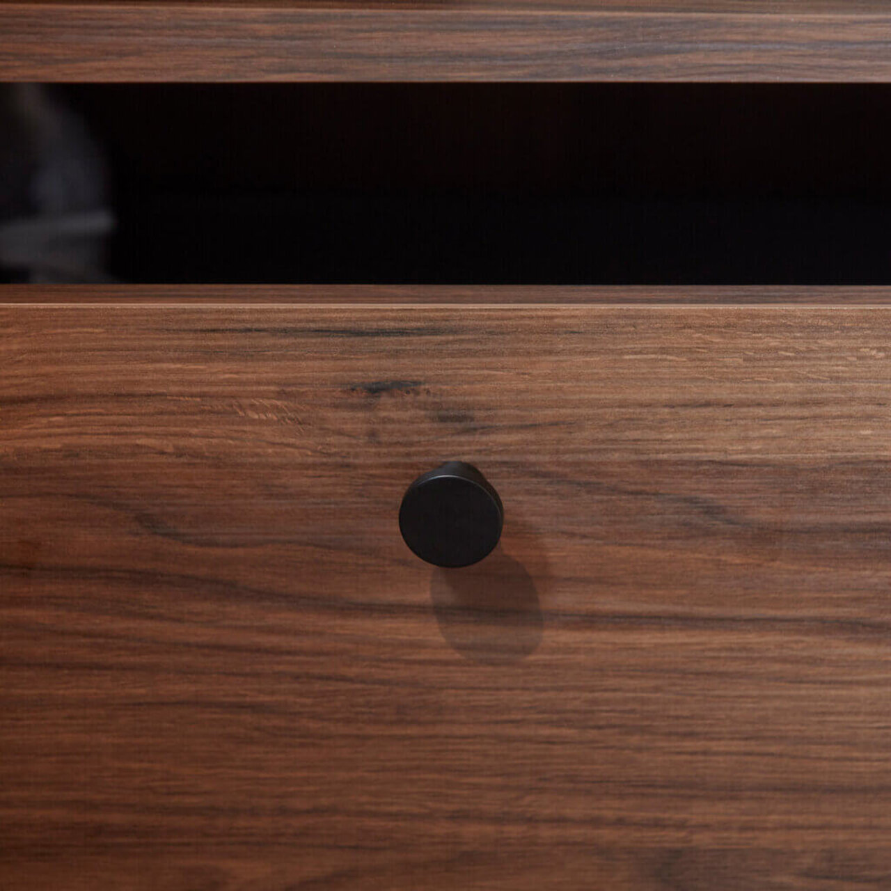 Garderobshandtag knopp svart