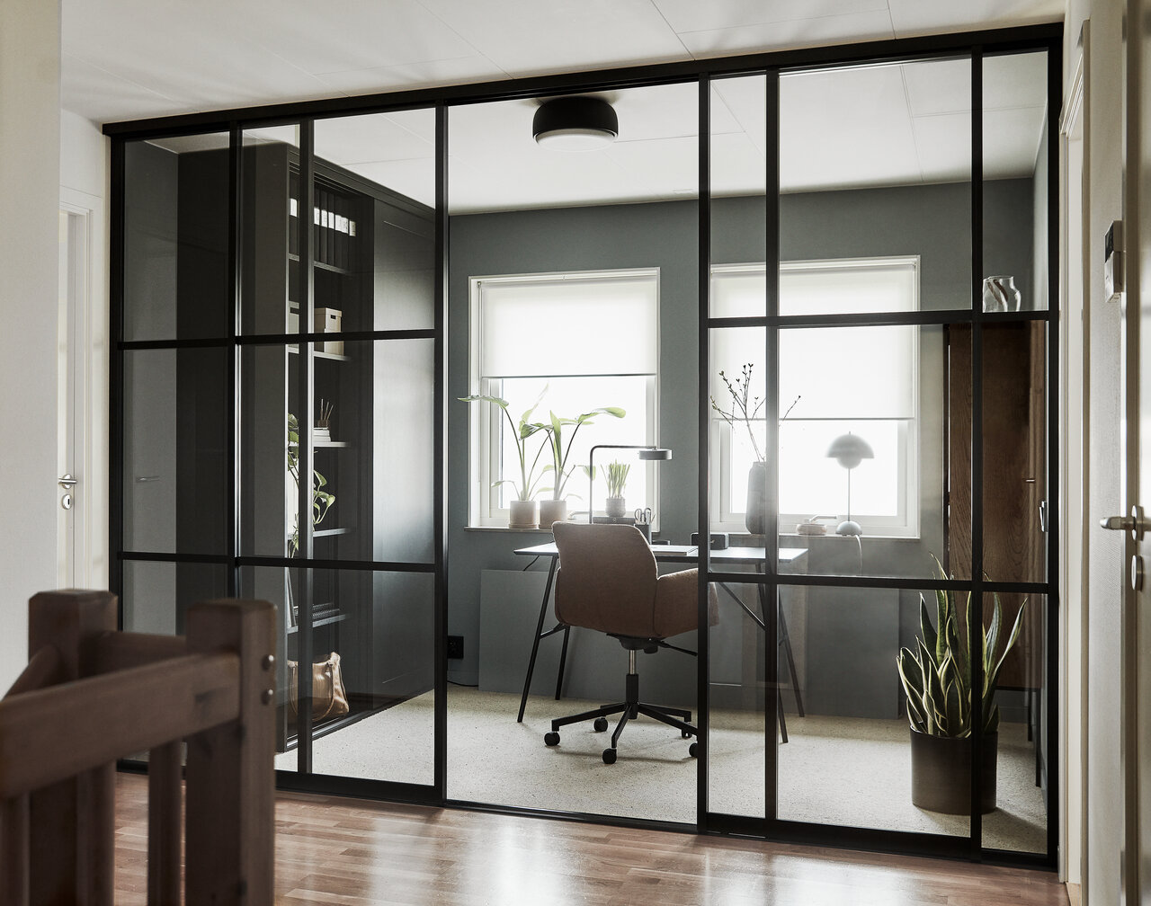 Gallery svart klarglas och Showstopper svart Gallery svart klarglas och Showstopper svart