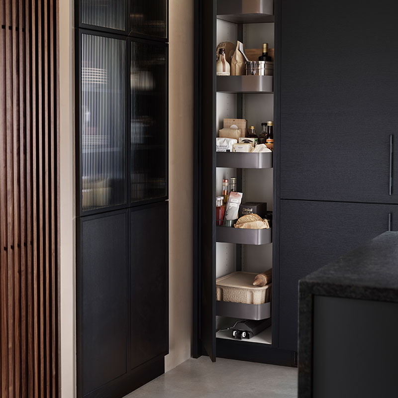 Praktiska funktioner skafferi