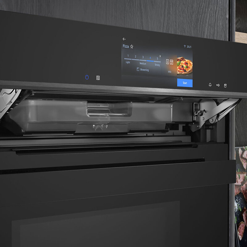 Vitvaror från Siemens - funktion fullSteam och pulseSteam