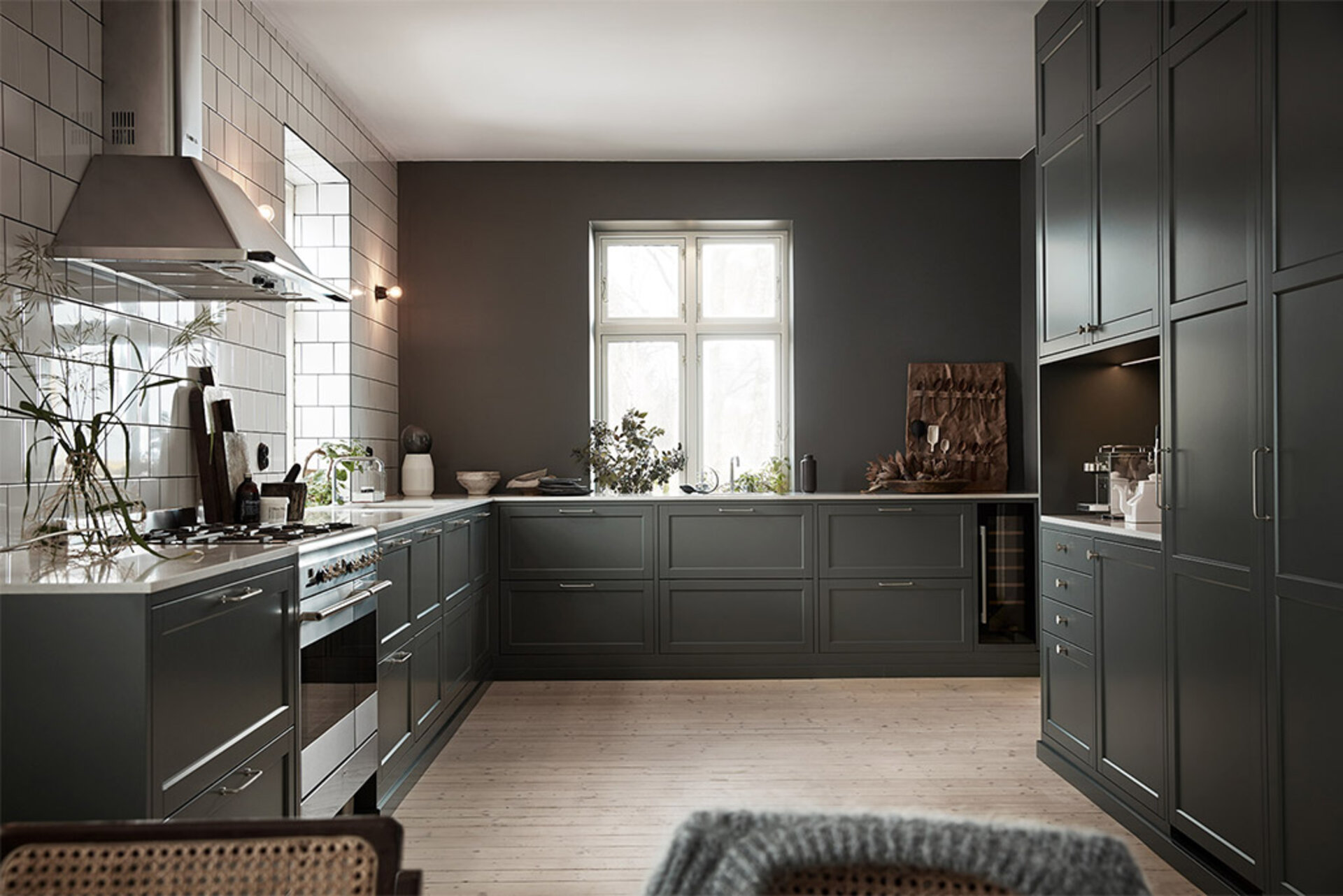 Kökslucka med profil