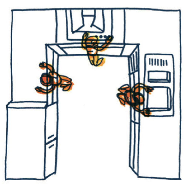 Planlösning: u-kök Planlösning: u-kök
