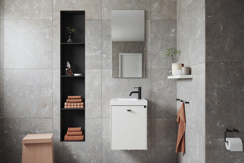 Badrumsinspiration Compact linnevit