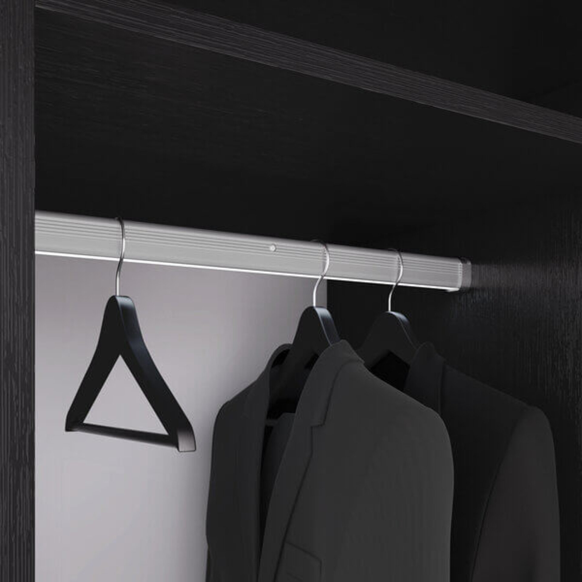 Garderobsinredning klädstång