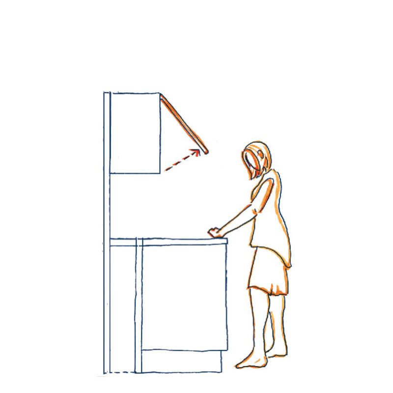 Köpa nytt kök: Överhängda luckor