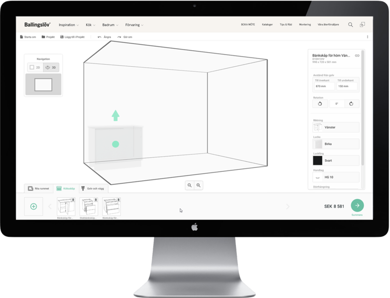 Testa själv: ritverktyg kök