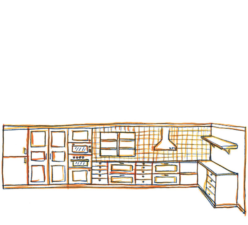 Köpa nytt kök: Justera skåpsindelningen