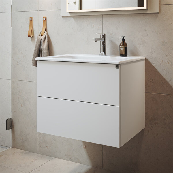 Badrumspaket KC60B Bright vit 60 miljö