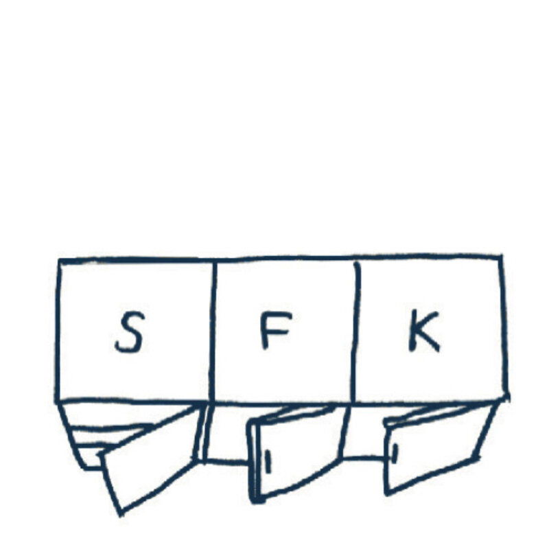 Planlösning: förvaring i högskåp Planlösning: förvaring i högskåp