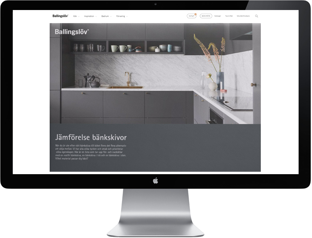 Jämförelser bänkskivor