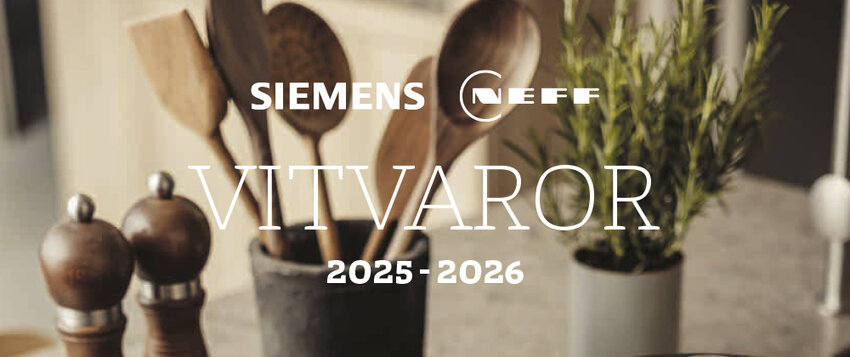 Vitvaror Siemens och Neff