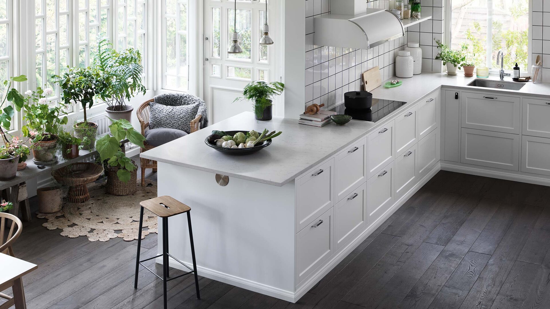 Vanliga planlösningar i köket Vanliga planlösningar i köket