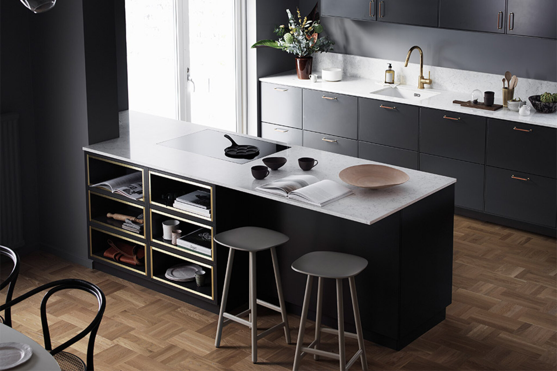 Kök - Bänkskiva i kompositsten