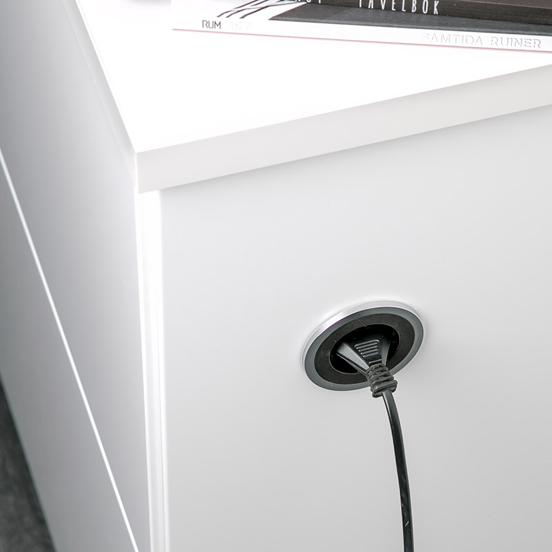 Praktiska funktioner i köket: inbyggda eluttag